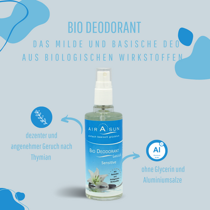 Basisches Bio Deodorant - 100ml